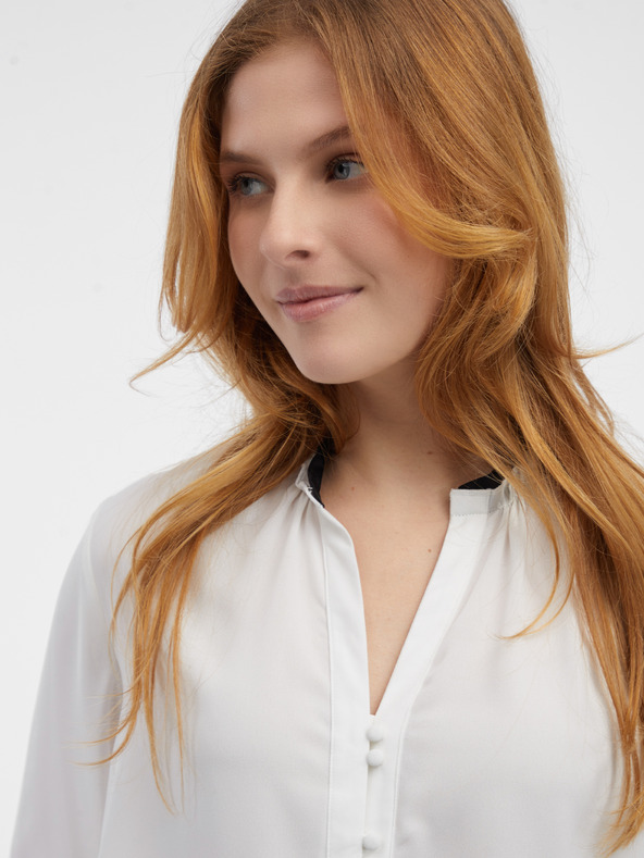 Orsay Бяла дамска блуза ORSAY