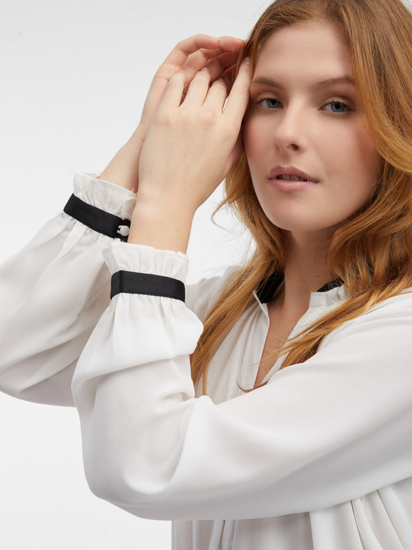 Orsay Бяла дамска блуза ORSAY