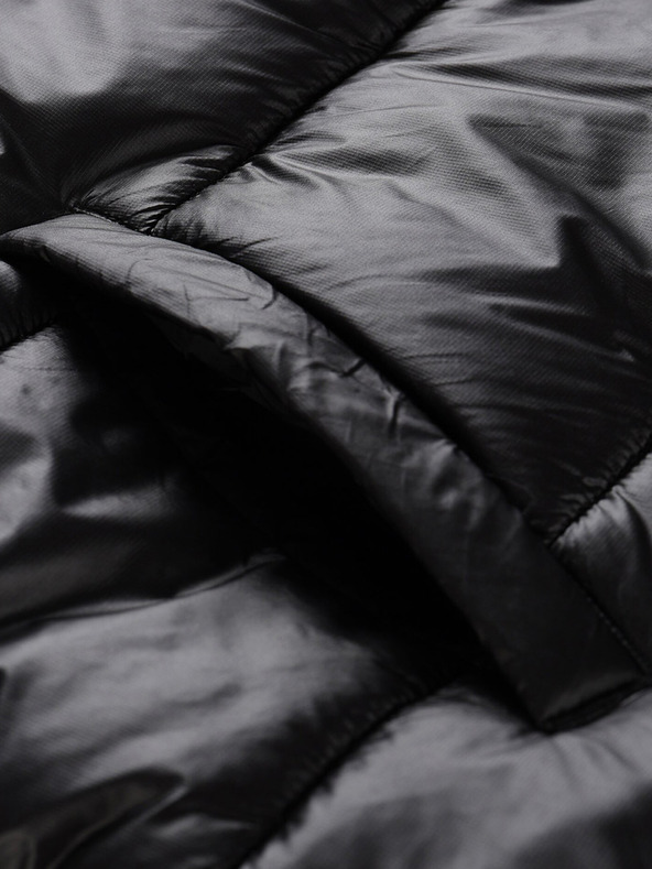 ALPINE PRO Черна дамска ватирана дълга жилетка ALPINE PRO Urefa