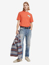 Scotch & Soda Оранжева мъжка тениска Scotch & Soda