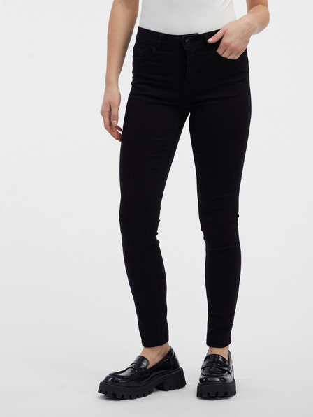 Orsay Черни дамски дънки skinny fit ORSAY