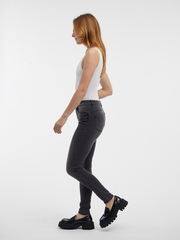 Orsay Сиви дамски skinny fit дънки ORSAY