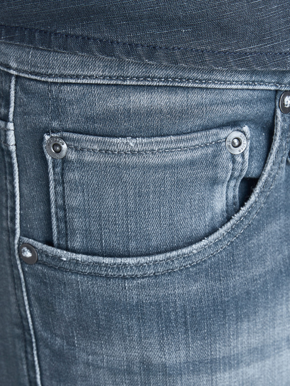 Jack & Jones Сини тесни дънки Jack & Jones Glenn