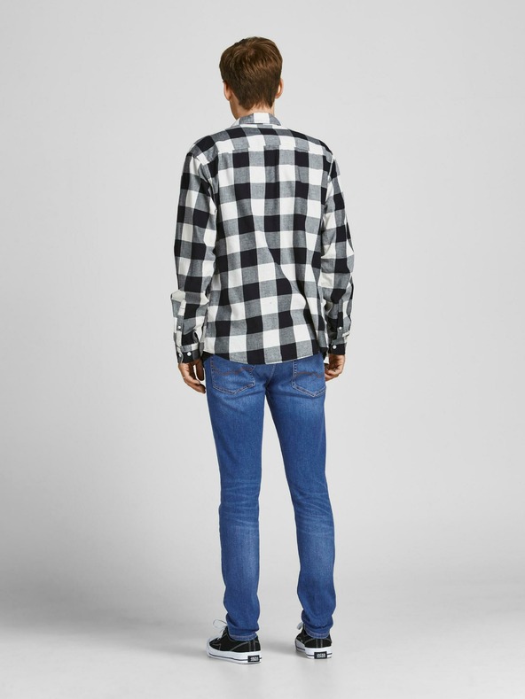 Jack & Jones Сини слим дънки Jack & Jones Liam