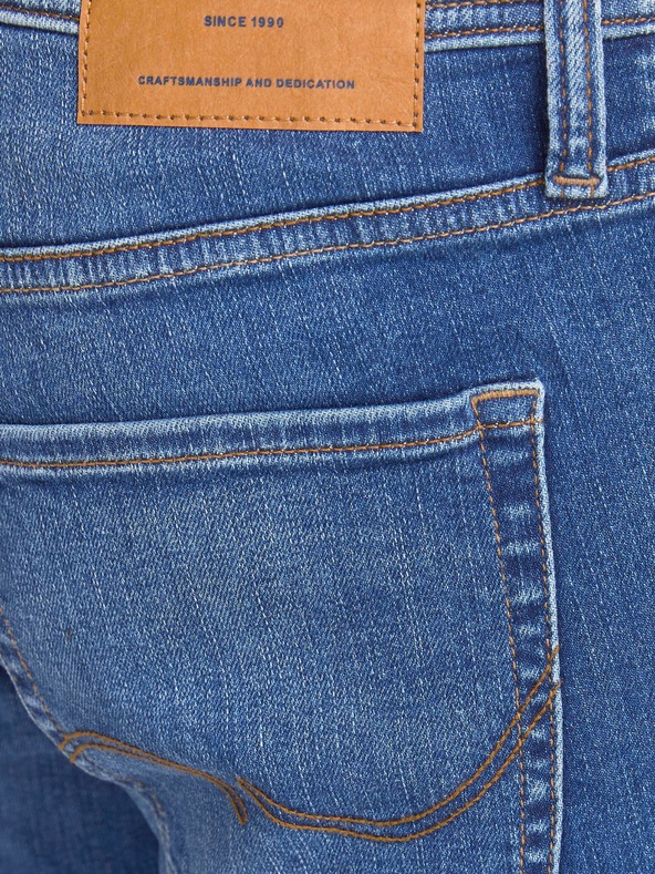 Jack & Jones Сини слим дънки Jack & Jones Liam