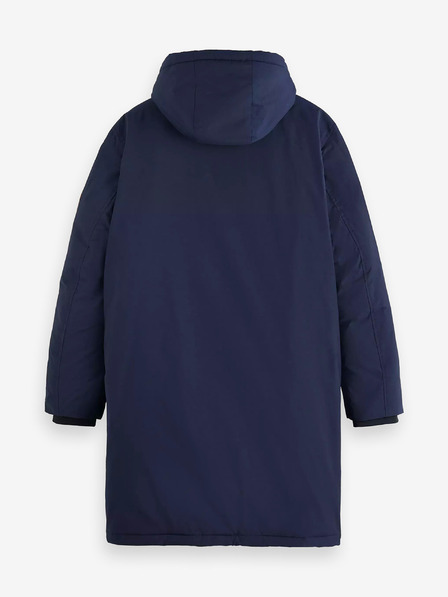 Scotch & Soda Тъмно синя мъжка зимна парка Scotch & Soda