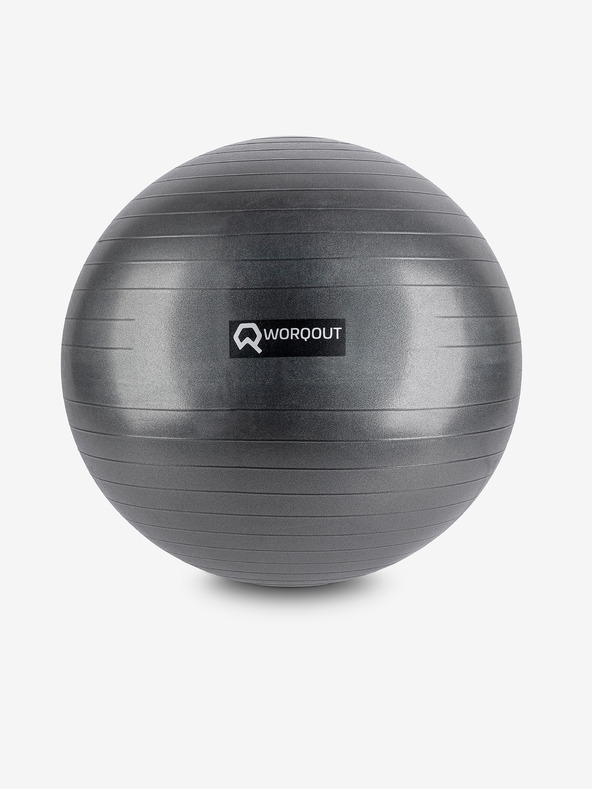 Worqout Черна гимнастическа топка 65 см Worqout Gym Ball