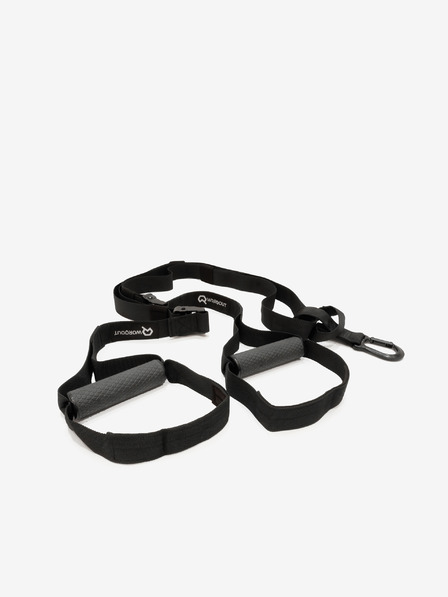 Worqout Многофункционално въже за тренировки с окачване Black Worqout