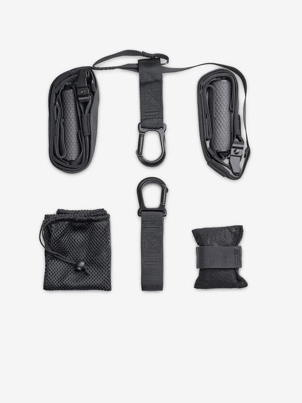 Worqout Многофункционално въже за тренировки с окачване Black Worqout