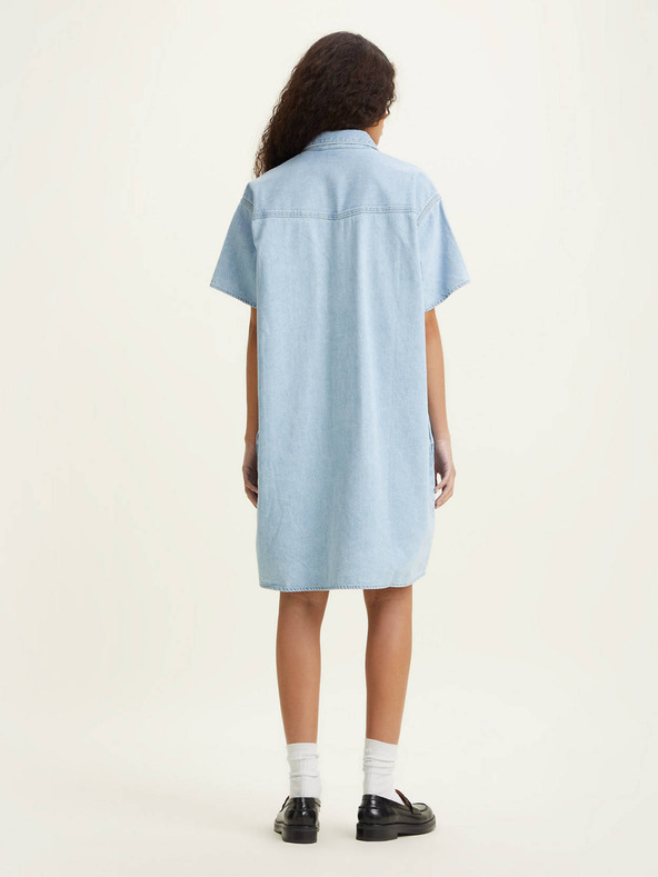 Levi's® Светлосиня дънкова рокля Levi's® Elowen Western