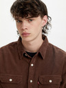 Levi's® Тъмнокафява мъжка риза Levi's® Jackson Worker от велур