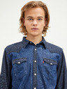 Levi's® Тъмно синя мъжка риза Levi's® Barstow Western Standard Denim Shirt