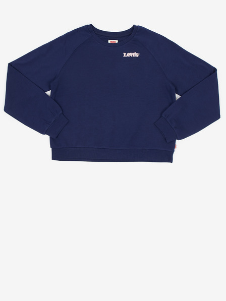 Levi's® Тъмносин суитшърт за момичета Levi's®