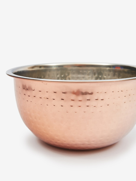 SIFCON Купа от неръждаема стомана в розово злато с повърхност от ковано желязо 11x20 SIFCON