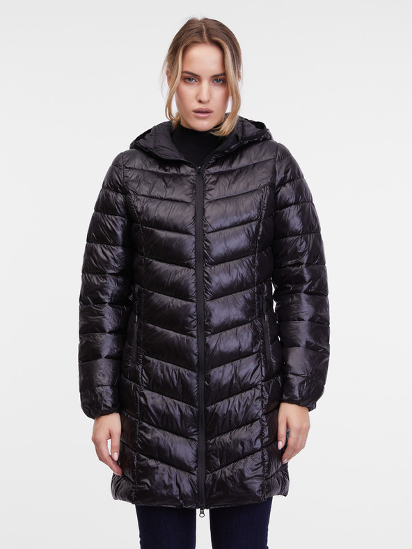 Orsay Черно дамско ватирано палто ORSAY