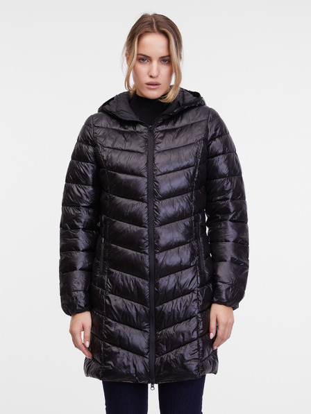 Orsay Черно дамско ватирано палто ORSAY