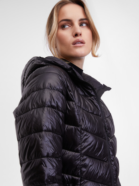 Orsay Черно дамско ватирано палто ORSAY