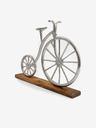 SIFCON Метална декорация Ретро велосипед в сребристо SIFCON