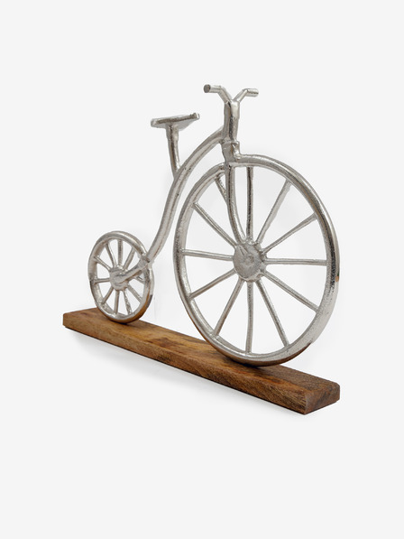 SIFCON Метална декорация Ретро велосипед в сребристо SIFCON