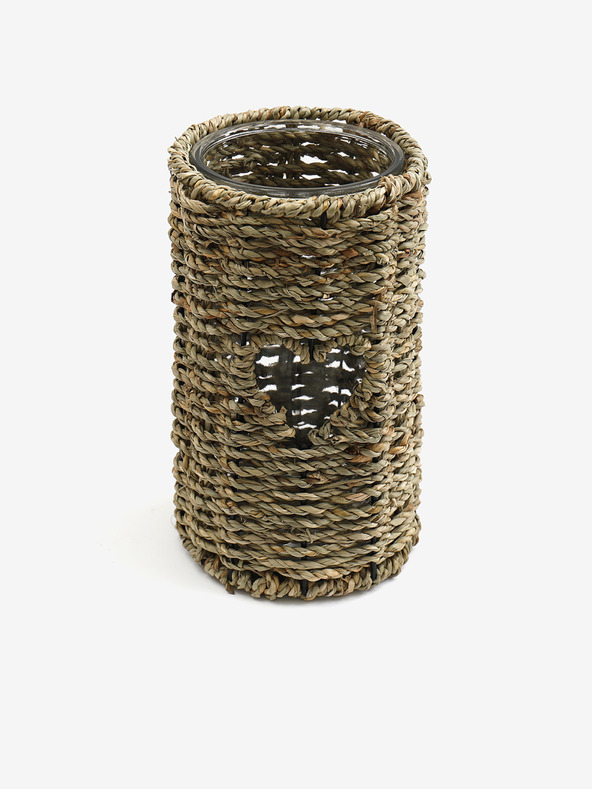 SIFCON SIFCON свещник от морска трева със сърце голям