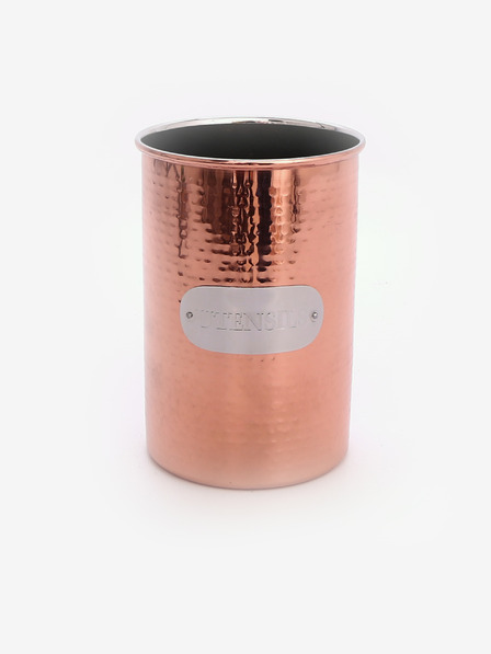 SIFCON Поставка за кухненски прибори от неръждаема стомана в меден цвят SIFCON