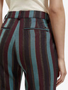 Scotch & Soda Винено сини дамски панталони с разширена кройка Scotch & Soda