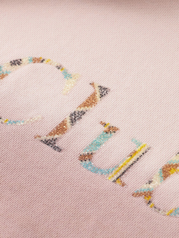 Scotch & Soda Кафяв и бежов дамски суитчър Scotch & Soda