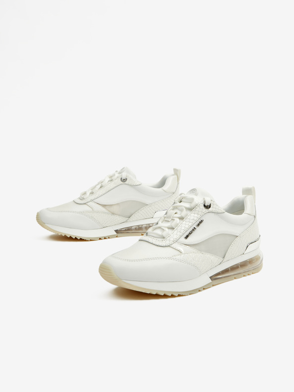 Michael Kors Бели дамски маратонки с кожени детайли Michael Kors Allie Stride Extreme