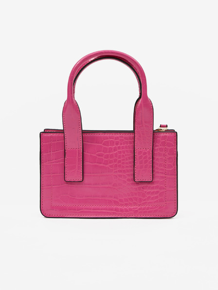 Versace Jeans Couture Тъмнорозова дамска чанта Versace Jeans Couture с калъф