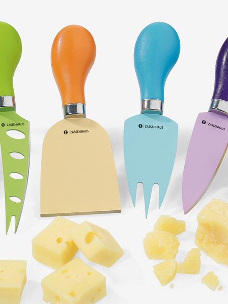 Zassenhaus Комплект от четири ножа за сирене Zassenhaus