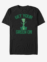 ZOOT.Fan Черна унисекс тениска Get Your Green On Groot Guardians of the Galaxy ZOOT.FAN Marvel