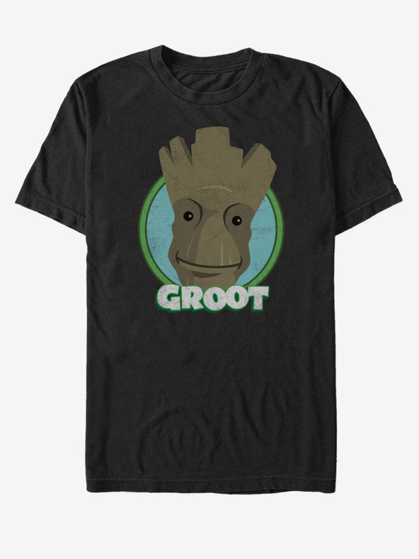 ZOOT.Fan Черна унисекс тениска Groot Guardians of the Galaxy ZOOT.FAN Marvel