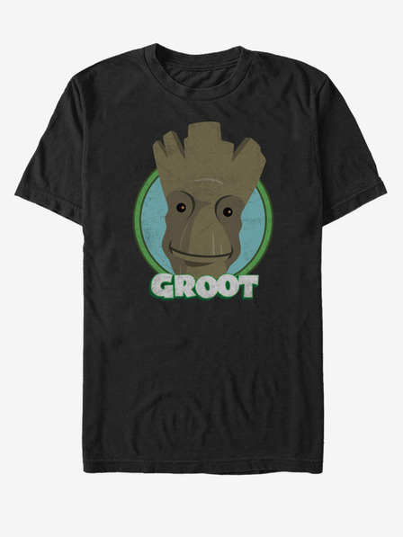 ZOOT.Fan Черна унисекс тениска Groot Guardians of the Galaxy ZOOT.FAN Marvel