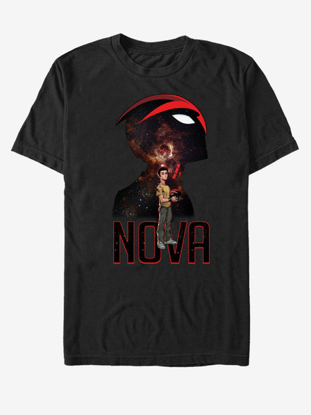 ZOOT.Fan Черна унисекс тениска Nova Guardians of the Galaxy ZOOT.FAN Marvel