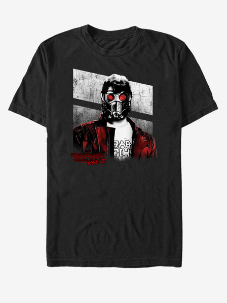 ZOOT.Fan Черна унисекс тениска ZOOT.FAN Star-Lord Guardians of the Galaxy vol.2 Marvel