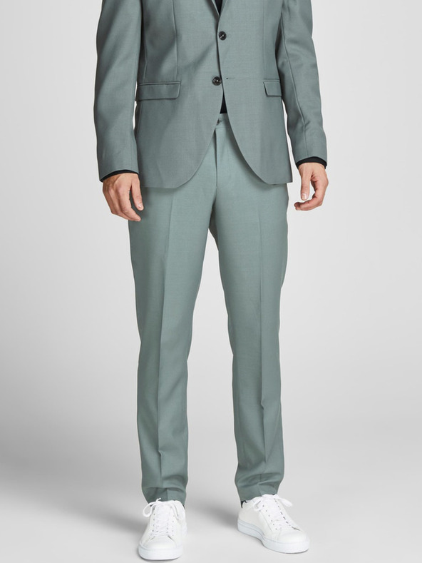 Jack & Jones Зелен мъжки панталон Jack & Jones Solaris