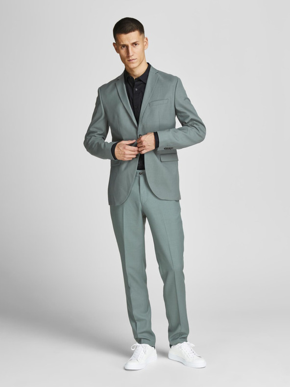 Jack & Jones Зелен мъжки панталон Jack & Jones Solaris