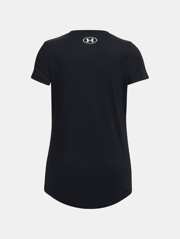 Under Armour Момичешка тениска Under Armour Tech Solid Print Fill BL SSC