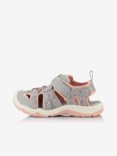 ALPINE PRO Сиви сандали за момичета ALPINE PRO GROBO
