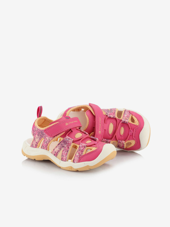 ALPINE PRO Розови сандали за открито за момичета ALPINE PRO Grobo