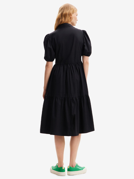 Desigual Черна дамска рокля Desigual Calgary