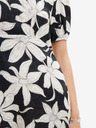 Desigual Desigual Nashville дамска рокля на цветя в бяло и черно