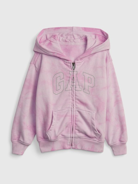GAP Бебешки суитшърт Gap с качулка GAP