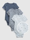 GAP Бебешко боди от органичен памук, 3 бр. GAP