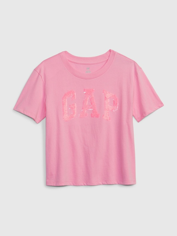 GAP Детска органична тениска с лого Gap GAP