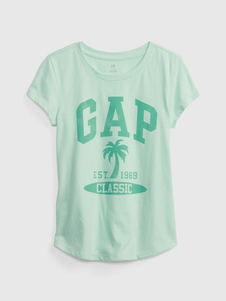 GAP Детска органична тениска с лого Gap GAP