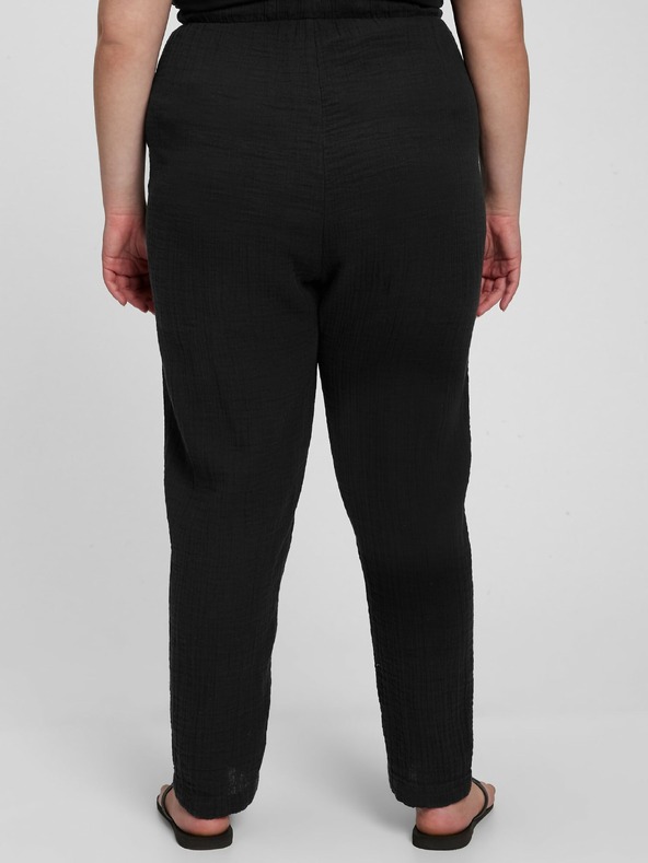 GAP Памучни високи панталони GAP