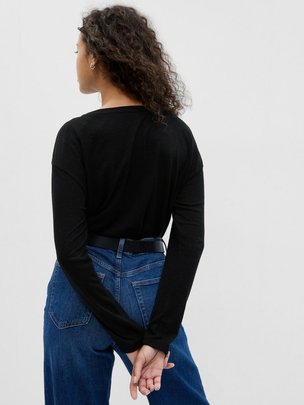 GAP Ленена тениска GAP