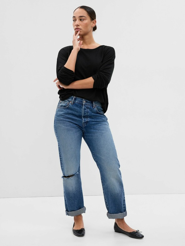 GAP Ленена тениска GAP