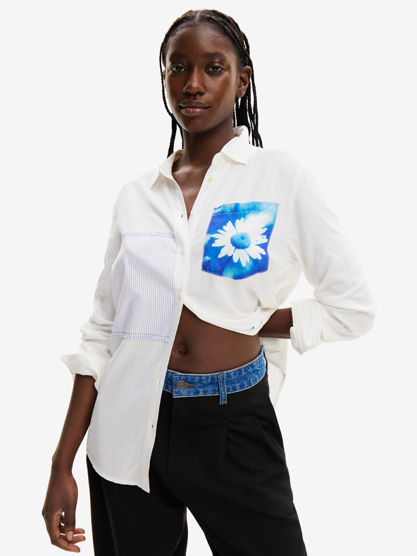 Desigual Черен дамски панталон Desigual Milan